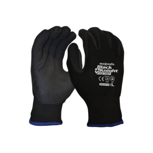 MAXISAFE BLACK KNIGHT GRIPMASTER SUBZERO THERMAL GLOVE - sizes S to XL