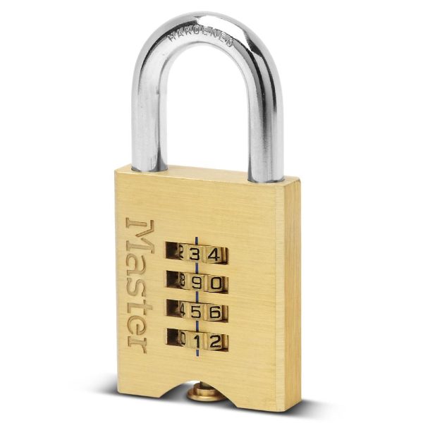 Master Lock 651DAU 50mm (2")
  Brass  Resettable Combination Padlock
  651DAU