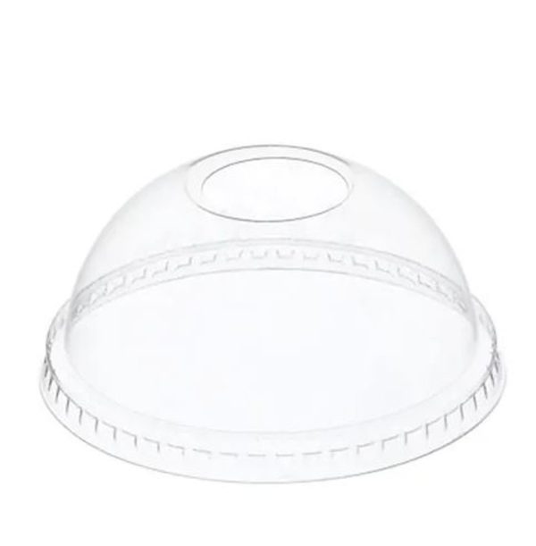FUTURE FRIENDLY 96MM RPET DOME LIDS - LIDS FFRPDL96-SLEEVE