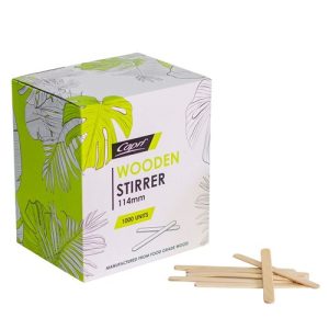 Wooden Stirrer Kraft 114mm 1