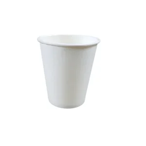 8oz Single Wall Cup White