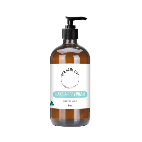 OUR HOME LIFE NATURAL BOTANICAL BODY WASH - BIODEGRADABLE - 1L