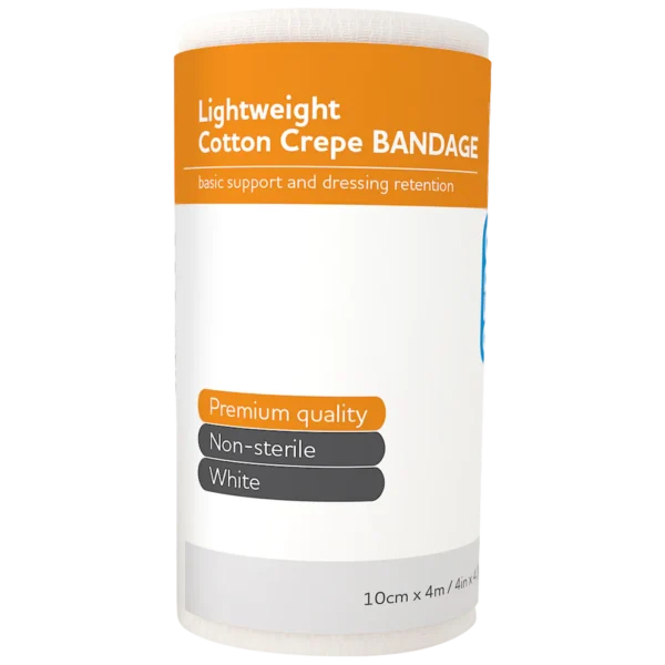 AEROCREPE CREPE LIGHT COTTON BANDAGE 10CM X 4M  SINGLE