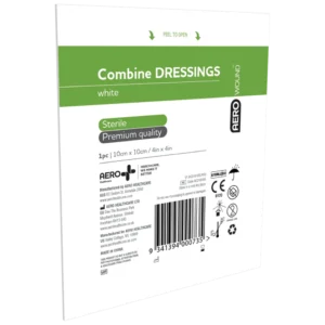 AEROWOUND COMBINE DRESSING 10CM X 10CM
