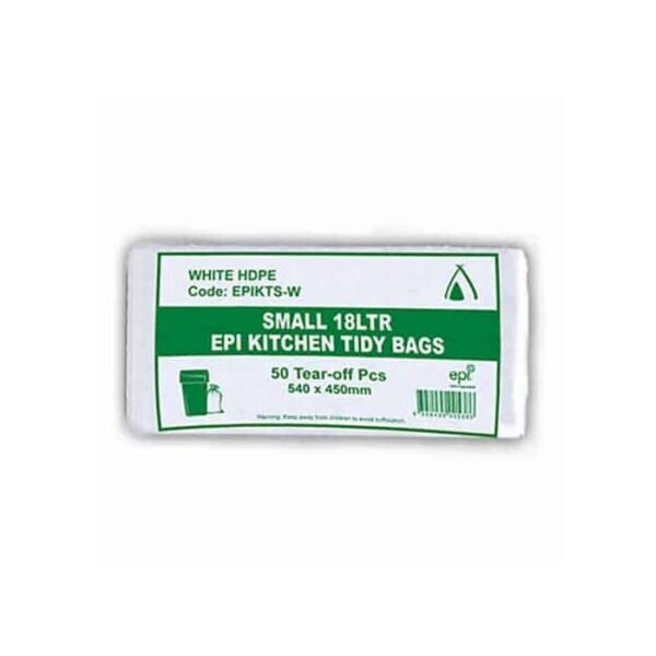 EPI 100% DEGRADABLE 18L BIN LINERS - QTY 1000 EPIKTS-W