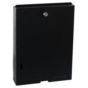 BLACK ULTRASLIM PAPER TOWEL DISPENSER