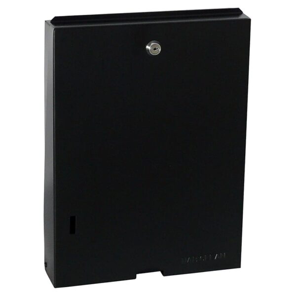 BLACK ULTRASLIM PAPER TOWEL DISPENSER
