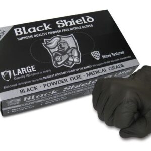HEAVY DUTY DISPOSABLE NITRILE GLOVES POWDER FREE
