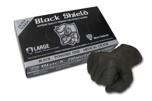 HEAVY DUTY DISPOSABLE NITRILE GLOVES POWDER FREE