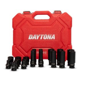 20PCE 1/2" STANDARD METRIC & DEEP IMPACT SOCKET SET